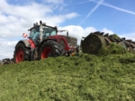 Grass silage compaction